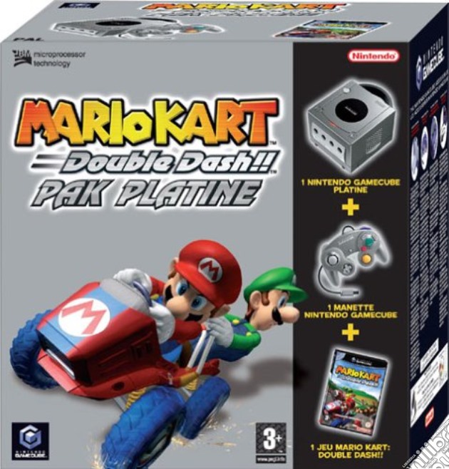 Game Cube Mario Kart Pak Platinum videogame di G.CUBE