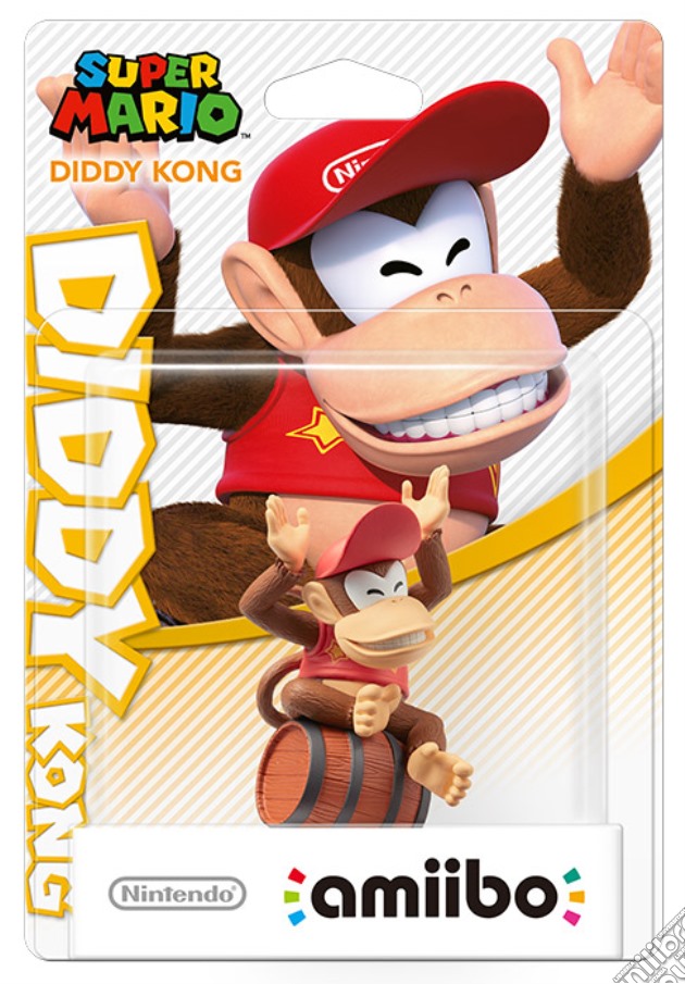 Amiibo Supermario Diddy Kong videogame di TTL
