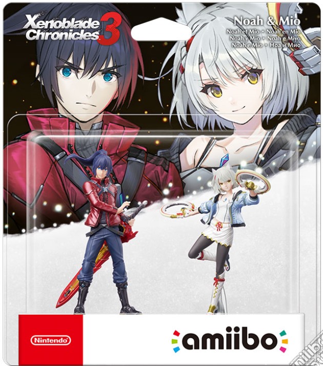 Amiibo Xenoblade Chronicles 3 Noah & Mio videogame di TTL