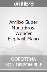 Amiibo Super Mario Bros. Wonder Elephant Mario game acc