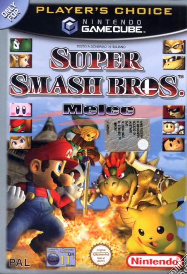Super Smash Bros. Melee videogame di G.CUBE