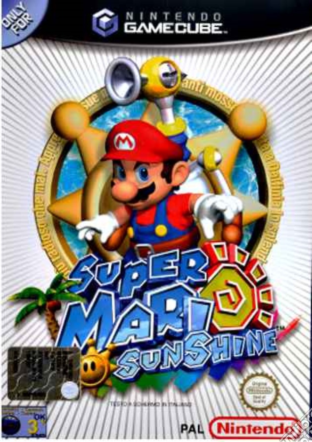 Super Mario Sunshine videogame di G.CUBE