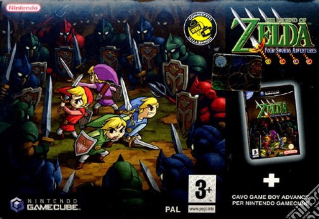 Zelda Four Sword videogame di G.CUBE