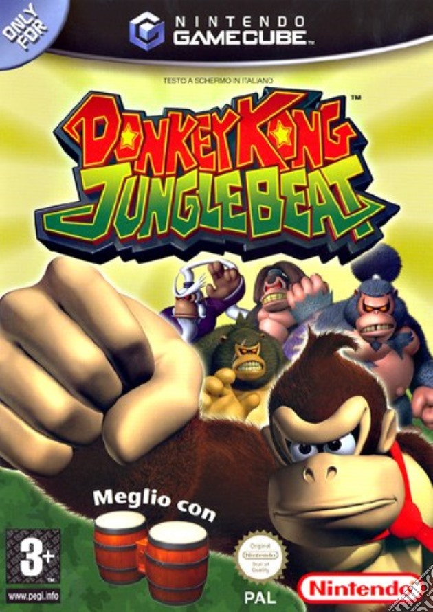 Donkey Konga Jungle Beat videogame di G.CUBE
