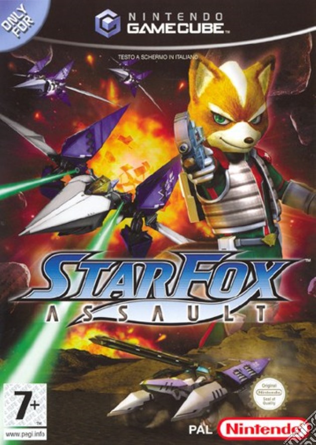 Star Fox Assault videogame di G.CUBE