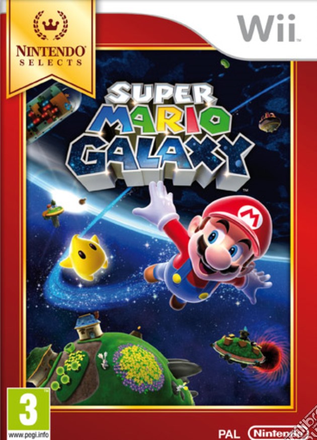 Super Mario Galaxy Select videogame di WIIS