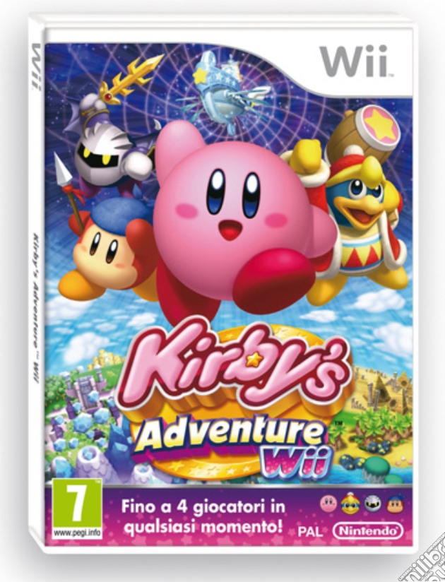 Kirby's Adventure videogame di WII