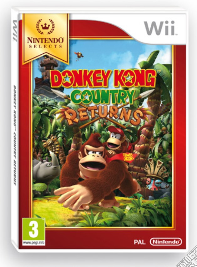 Donkey Kong Country Returns Selects videogame di WIIS