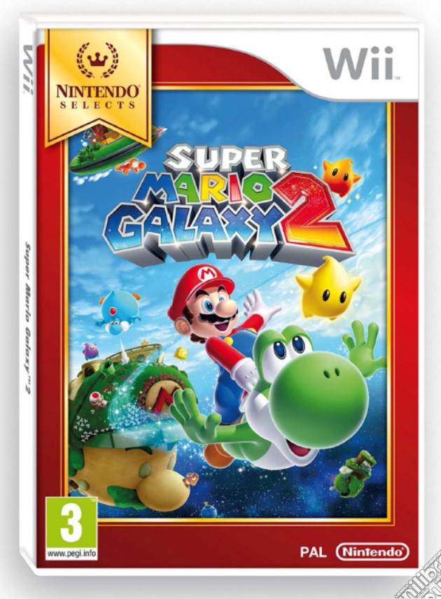 Super Mario Galaxy 2 Selects videogame di WIIS