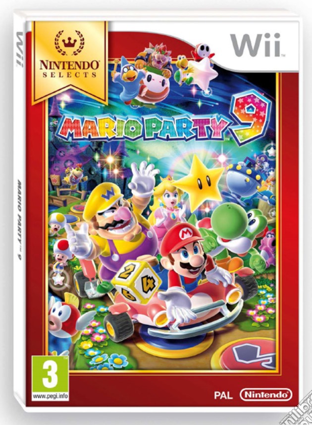 Mario Party 9 Selects videogame di WIIS