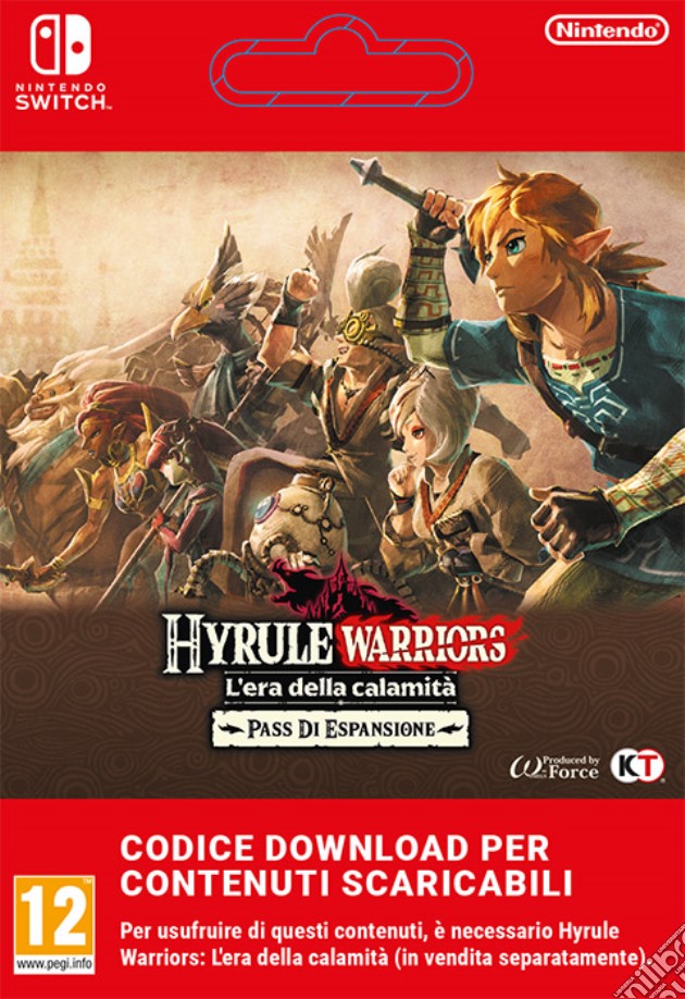 Hyrule Warriors Age of Cal. Exp Pass SWI videogame di DDNI