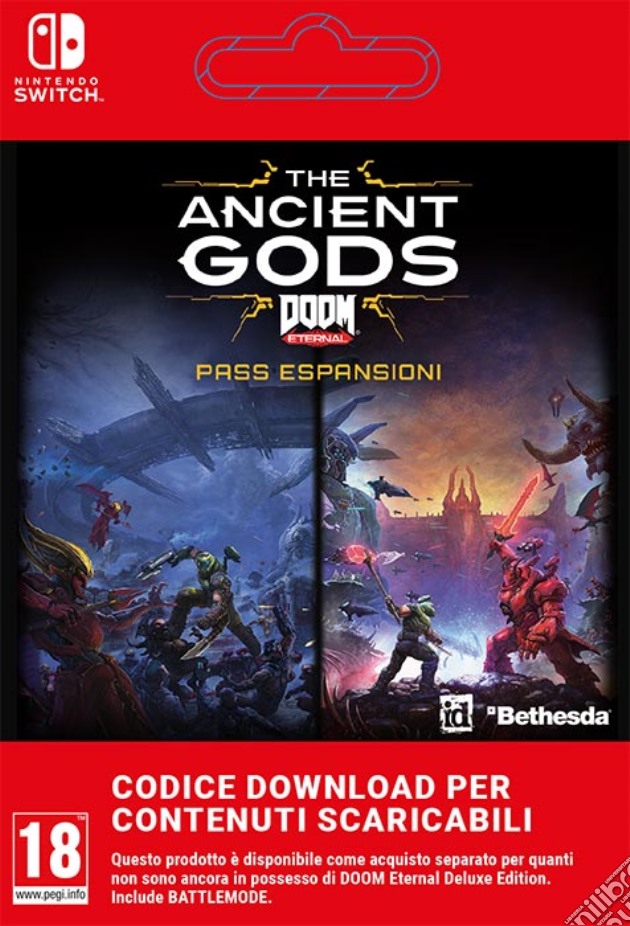 DOOM Eternal The Ancient Gods Exp Pass videogame di DDNI