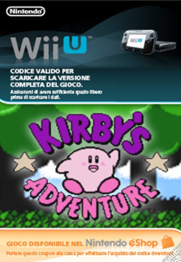 Kirby's Adventure videogame di DDNI