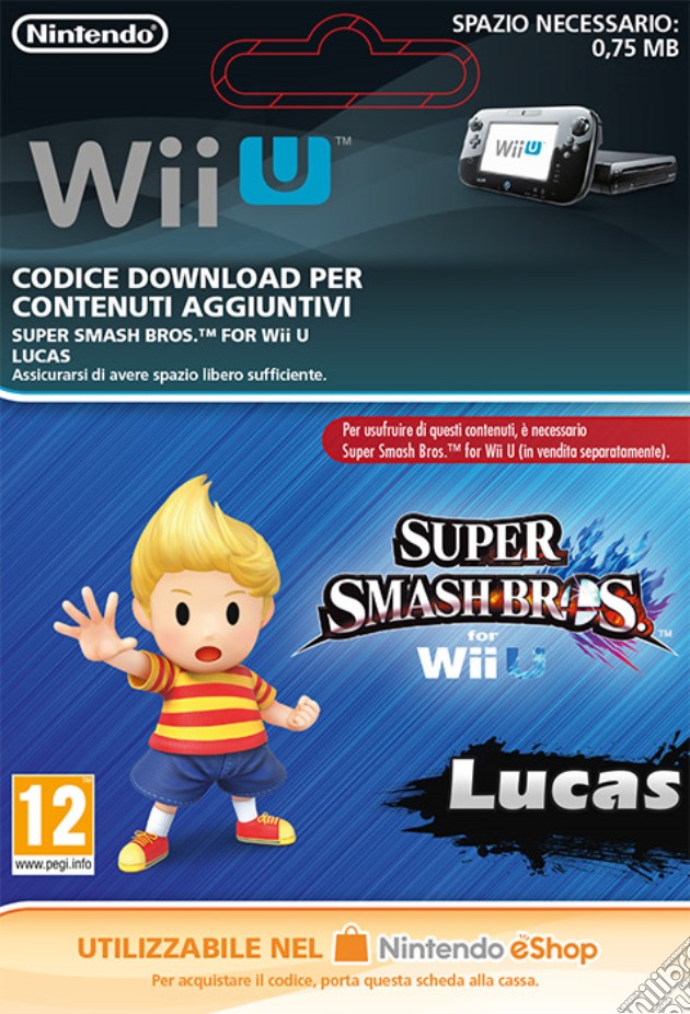 Super Smash Bros.: Lucas videogame di DDNI