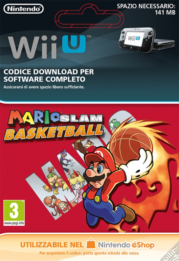 Mario Slam Basketball videogame di DDNI