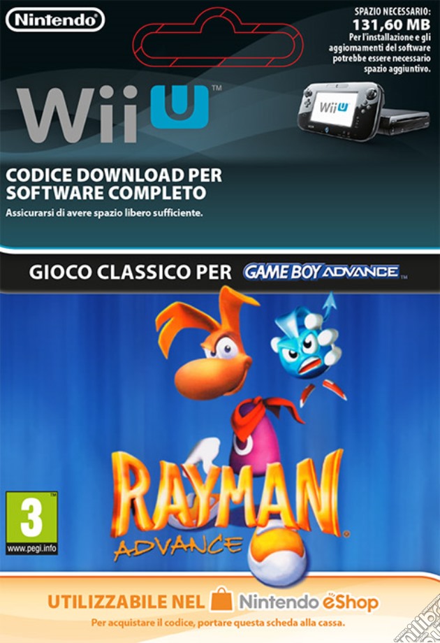 Rayman Advance videogame di DDNI