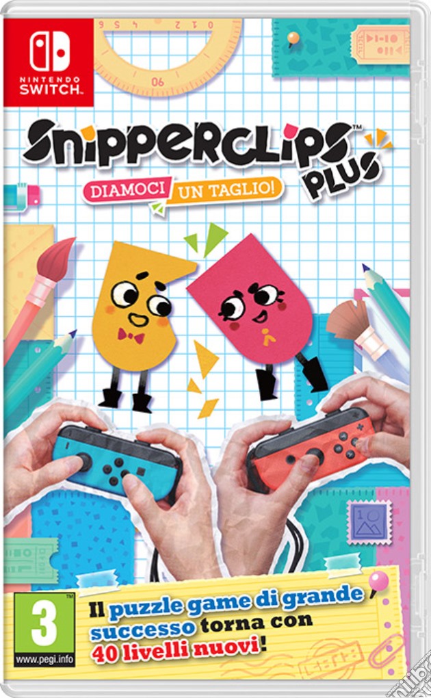 Snipperclips Plus - Diamoci un taglio! videogame di SWITCH