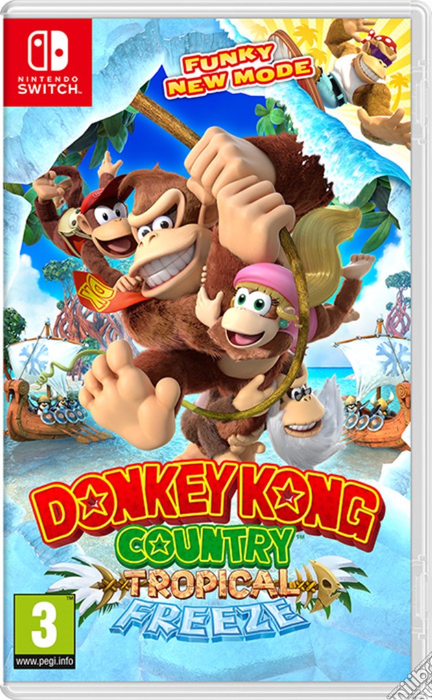 Donkey Kong Country: Tropical Freeze videogame di SWITCH