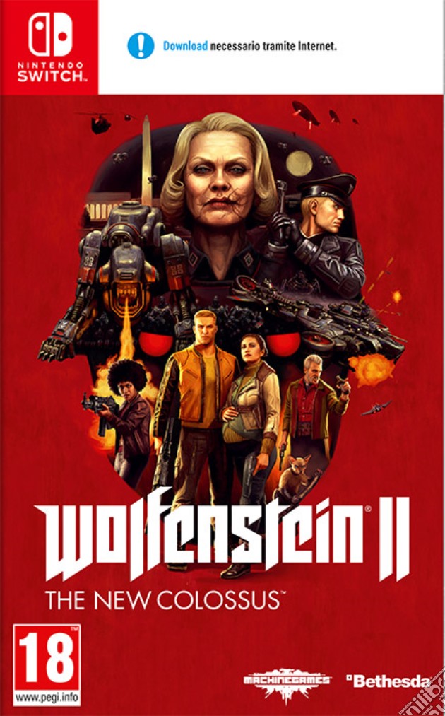 Wolfenstein 2: The New Colossus videogame di SWITCH