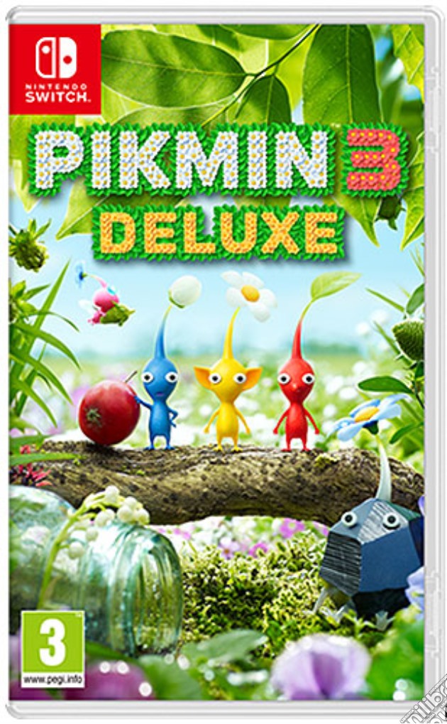 Pikmin 3 videogame di SWITCH