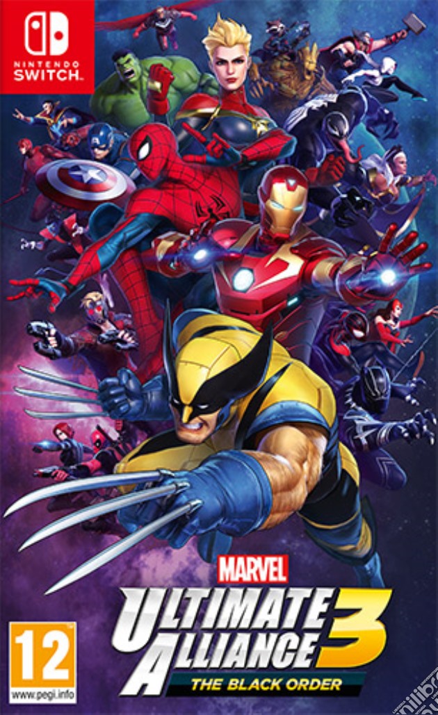 Marvel Ultimate Alliance 3 TheBlackOrder videogame di SWITCH