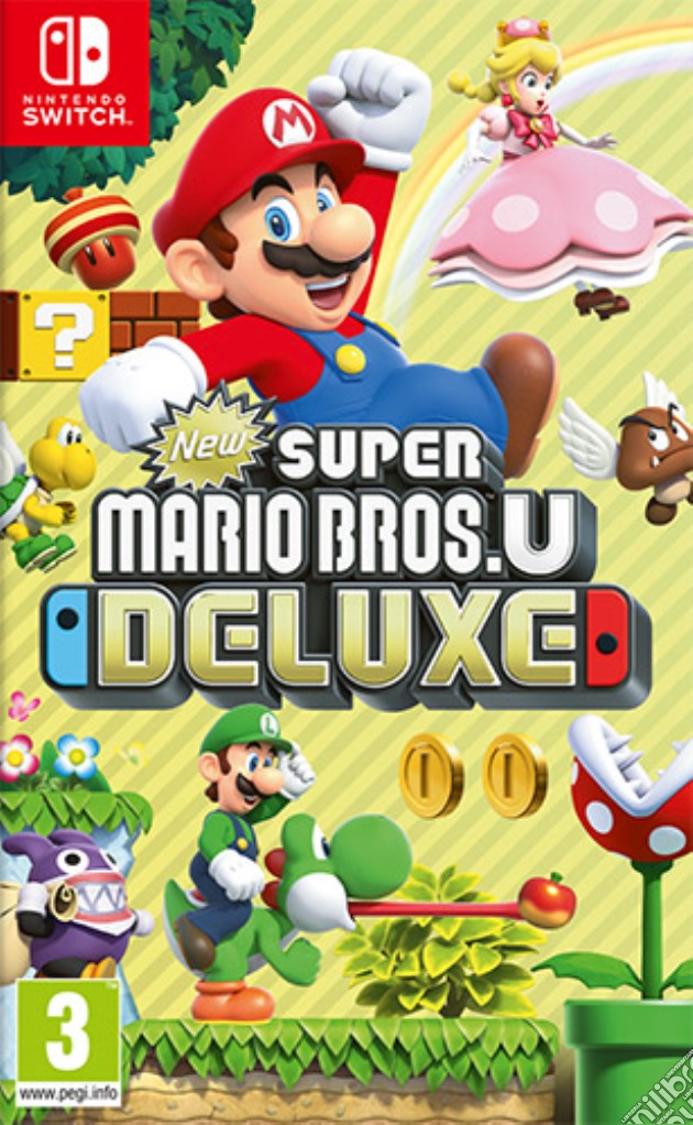 New Super Mario Bros U Deluxe videogame di SWITCH