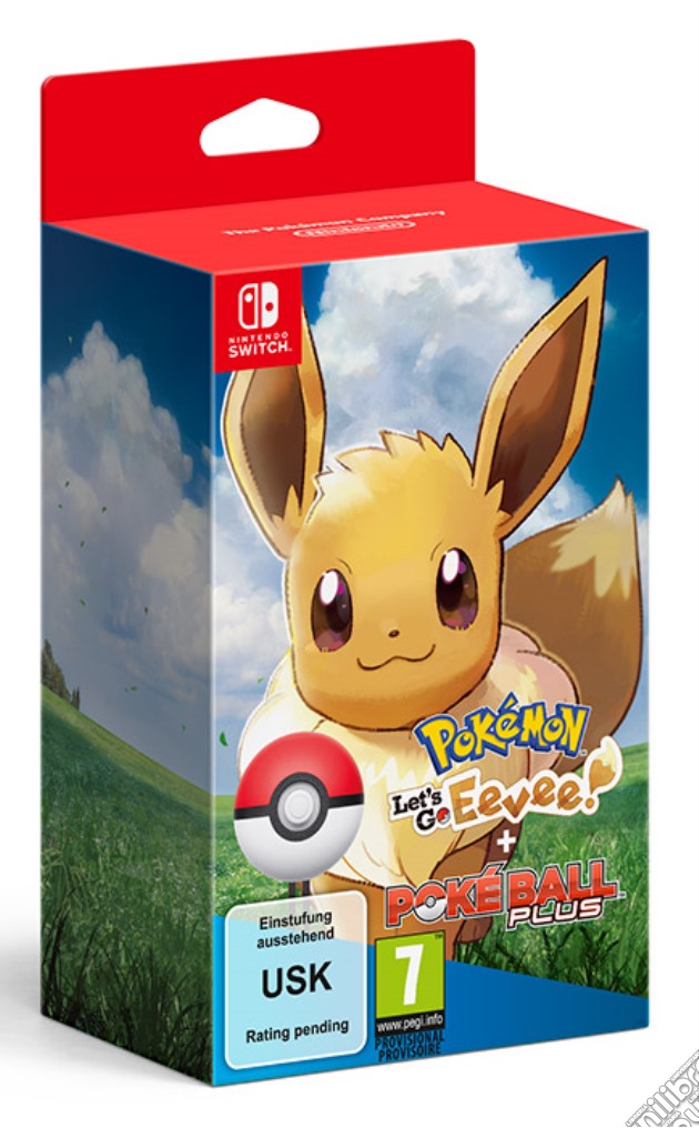 Pokemon: Let's Go, Eevee!+Pokeball Plus videogame di SWITCH