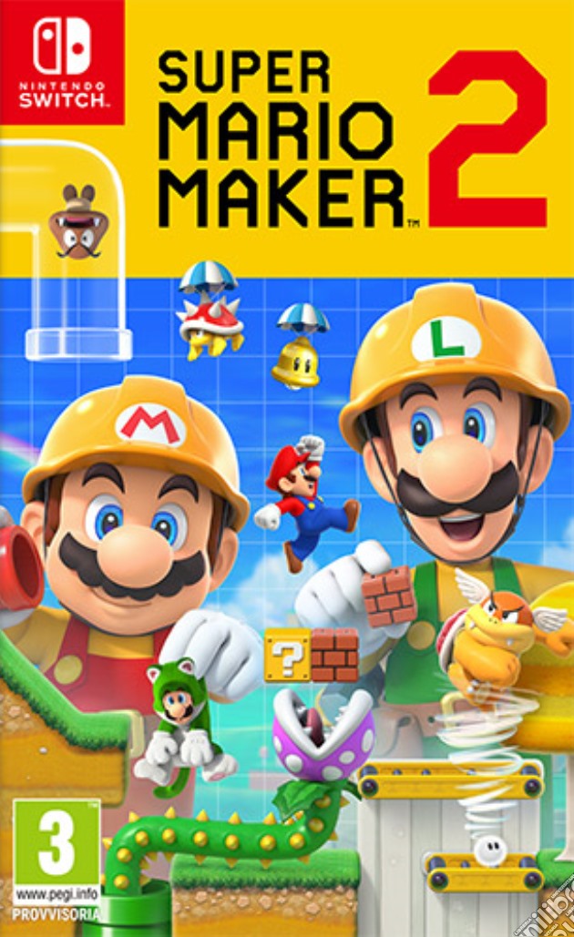 Super Mario Maker 2 videogame di SWITCH