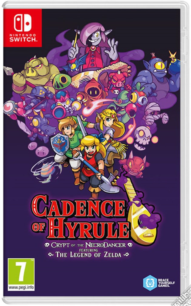 Cadence of Hyrule-Crypt of NecroDancer videogame di SWITCH