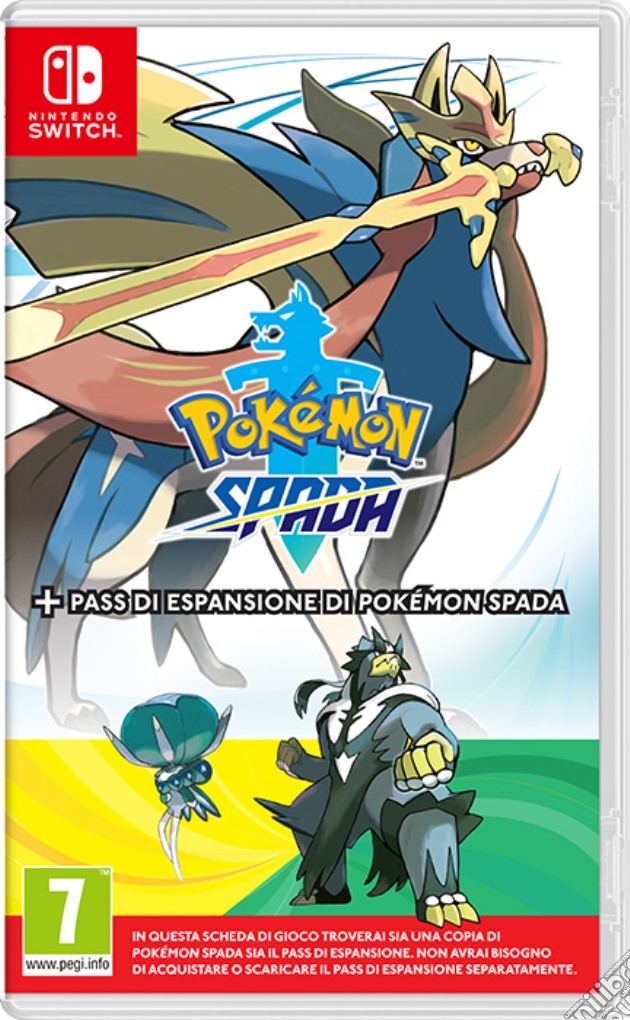 Pokemon Spada + Expansion Pass videogame di SWITCH