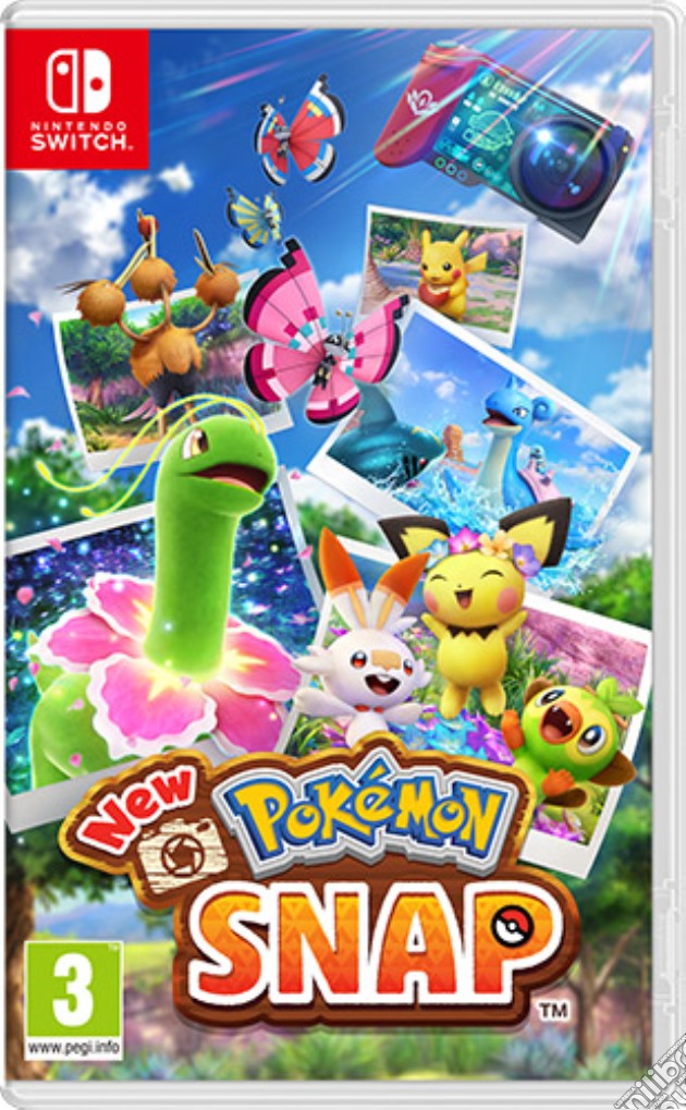 New Pokemon Snap videogame di SWITCH