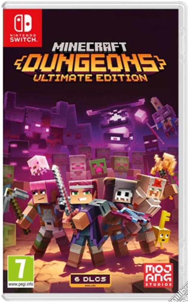 Minecraft Dungeons Ultimate Edition (CIAB) videogame di SWITCH