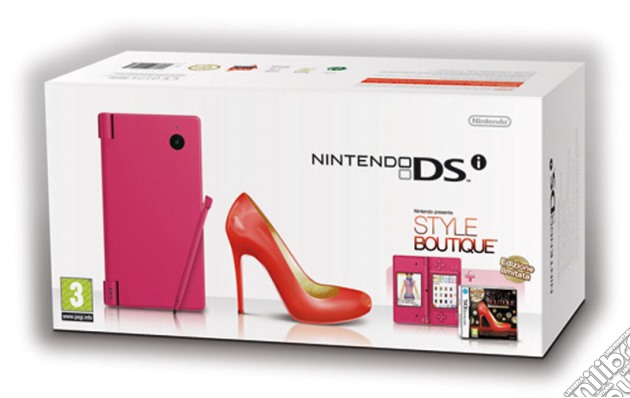 Nintendo DSi - Rosa + Style Boutique videogame di NDS