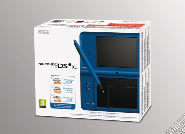 Nintendo DSi XL Blu videogame di NDS