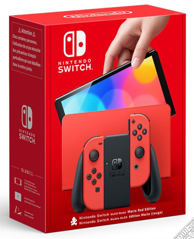 NINTENDO Switch OLED Mario Red Edition videogame di ACC