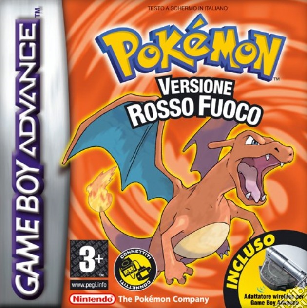 Pokemon Rosso Fuoco videogame di GBA