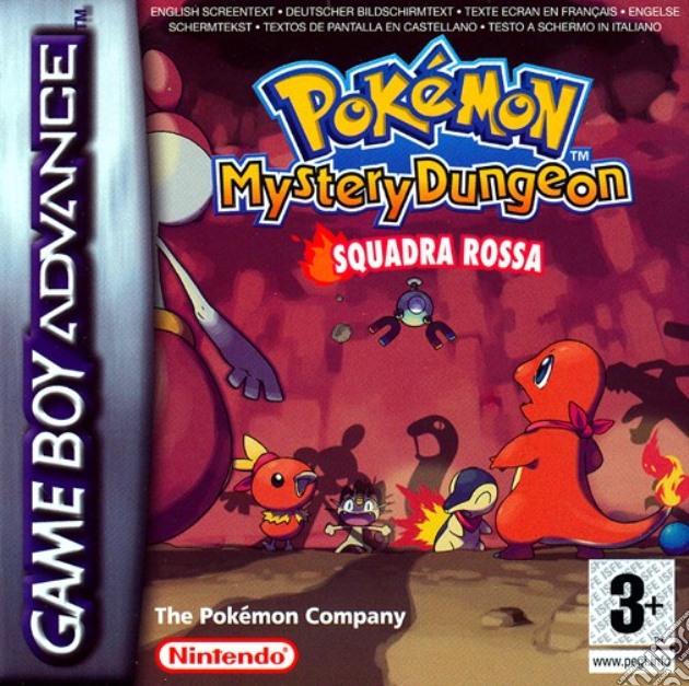 Pokemon Mystery Dungeon Squadra Rossa videogame di GBA