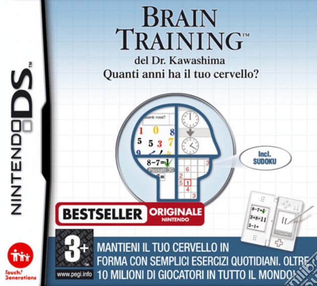 Brain Training del Dr. Kawashima videogame di NDS
