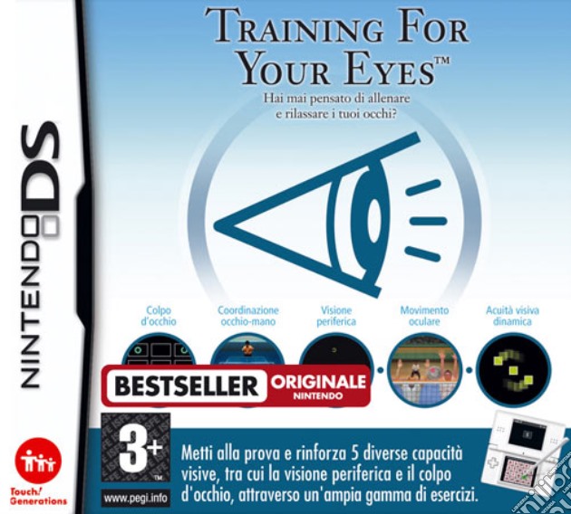 Training For Your Eyes videogame di NDS