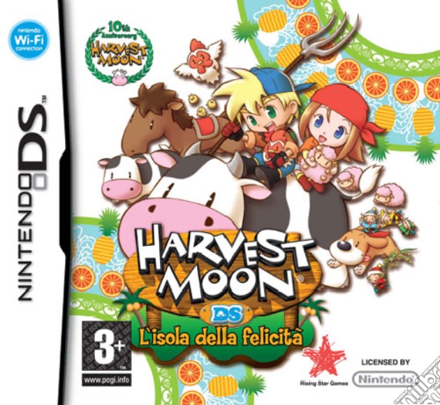 Harvest Moon: L'Isola Della Felicita' videogame di NDS