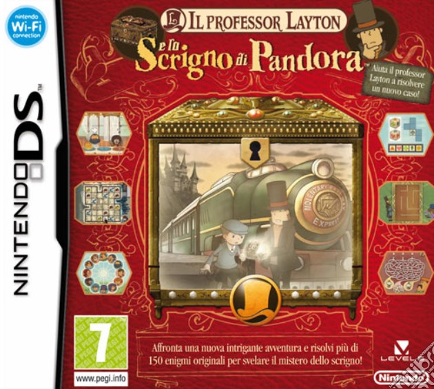 Il Professor Layton & Lo Scrigno Pandora videogame di NDS