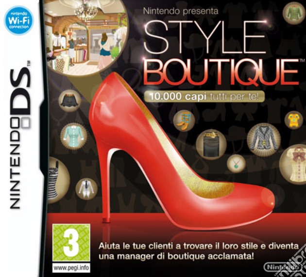 Style Boutique videogame di NDS
