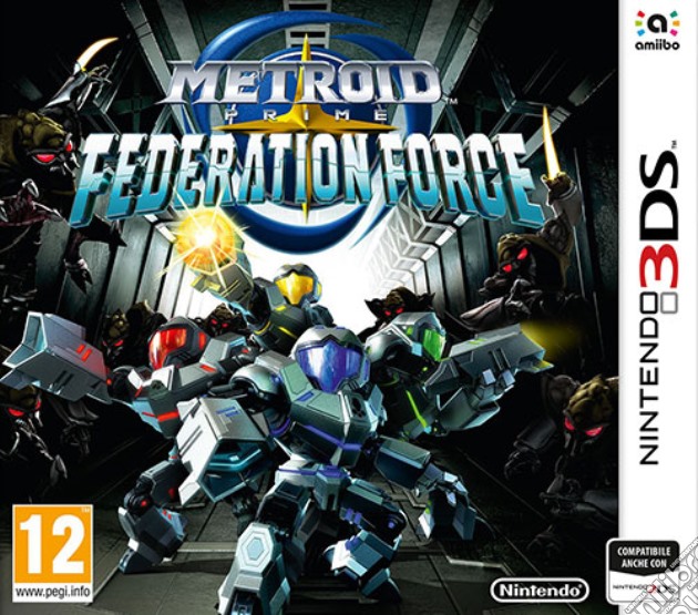 Metroid Prime Federation Force videogame di 3DS