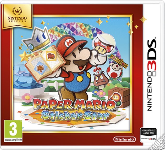 Paper Mario: Sticker Star Select videogame di 3DS