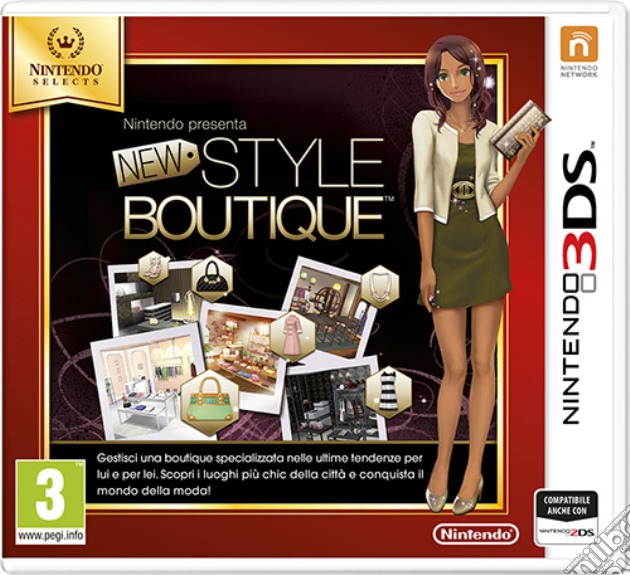 New Style Boutique Select videogame di 3DSS