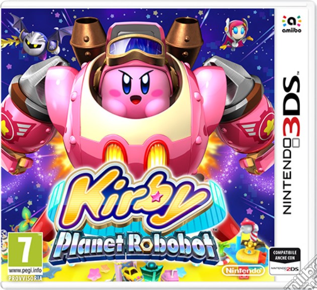 Kirby Planet Robobot videogame di 3DS