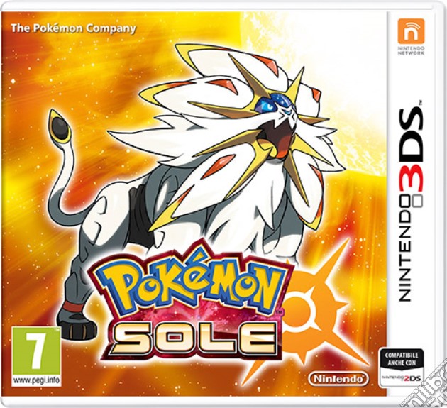 Pokemon Sole videogame di 3DS