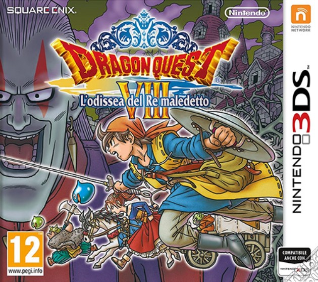 Dragon Quest 8 Odissea del Re Maledetto videogame di 3DS