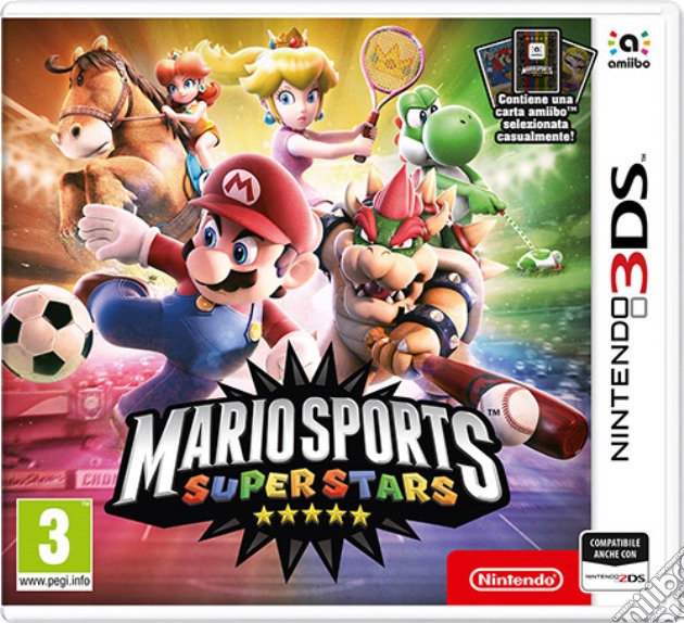 Mario Sports Superstar + 1 Amiibo Card videogame di 3DS