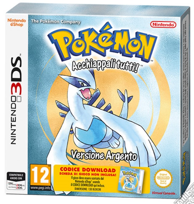 Pokemon Argento DCC videogame di 3DS